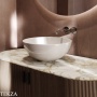ArtCeram La Ciotola раковина накладная круглая LCL001 01 00, белый глянец