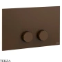 Gessi Incastri Клавиша смыва для инсталляции Geberit Sigma 8 и Sigma 12 75611-845, бронза Dark Brush