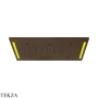 Gessi COLOUR Накладная душевая панель 500х500, 4 функции 57977-845, Dark Bronze