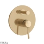 Gessi Goccia Смеситель для душа, 2 потока, внешняя часть 44678-735, Warm Bronze PVD