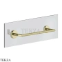Gessi ANELLO Полотенцедержатель для крепления на стекло, 30 см 63824-710, Brass PVD