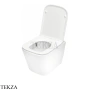 TECEspring S Унитаз подвесной без ободка, Torando 9700996, белый глянец