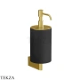 Gessi Origini Дозатор для жидкого мыла настенный, черный 66414-716, Gold Br. PVD