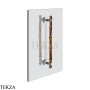 Gessi Jacqueline Полотенцедержатель для крепления на стекло, 30 см 77633-031, хром глянец