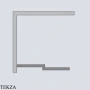 Radaway Furo PND II Шторка на ванну 93,8 см, правая, 10109938-54-01R, черный матовый