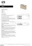 Gessi Inverso Diamantato Крючок для халата и полотенца 73621-727, Brushed Brass PVD