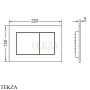 TECE TECEbase Комплект 3.0 c кронштейнами, звукоизоляцией, панелью смыва TECEnow N500417, белый матовый