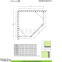 Radaway Essenza Pro 8 PTJ Комплект боковых стенок 90х90 см, 10530200-01-01, хром глянец