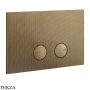 Gessi Total look Клавиша смыва для инсталляции Geberit Sigma 8 и Sigma 12, 54681-791, Deep Bronze Brushed PVD