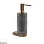 Gessi Incastri Дозатор для мыла настенный, Light smoke 75413-761, бронза Coffee