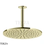 Gessi INCISO SHOWER Верхняя душевая лейка с кронштейном 58252-710, Brass PVD