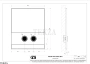 Gessi Ludovica Клавиша смыва для инсталляции Geberit Sigma 8 и Sigma 12 76611-791, бронза Deep