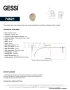 Gessi Perle Крючок для халата и полотенец 74821-791, бронза Deep
