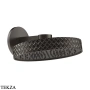 Gessi Pelle Tresse Верхняя лейка с кронштейном D30,5 см, 78148-707, Black Metal Brushed PVD