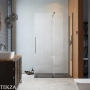 Radaway Furo Walk-in Душевая дверь 73,8 см, левая, 10106738-92-01L, брашированная оружейная сталь