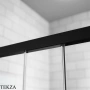 Radaway Idea S1 Боковая стенка 70 см, правая, 387048-54-01R, черный матовый