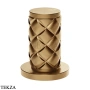 Gessi Pelle Tresse Смеситель-рычаг управления на столешницу 78100-726, Warm Bronze Br. PVD