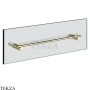 Gessi Incastri Полотенцедержатель для крепления на стекло, 30 см 75511-710, шампань глянец