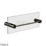 Gessi RILIEVO Полотенцедержатель для крепления на стекло, 30 см 59562-713, Antique Brass