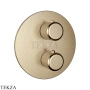 Gessi Goccia Термостат для душа на 2 выхода, внешняя часть 33844-726, Warm Bronze Br. PVD