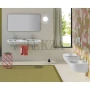 Catalano Italy Раковина двойная с 1 отв. 125 см, с переливом 0721272001, белый глянец