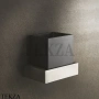 Gessi Rettangolo Стакан для щеток настенный, композит белый 20807-727, Brass Br. PVD