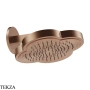 Gessi Ludovica Верхняя душевая лейка с кронштейном из стены 76148-708, медь Brushed