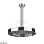 Gessi Incastri Верхняя лейка D25 с потолочным кронштейном под размер 63053-031, хром глянец