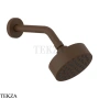 Gessi INCISO SHOWER Верхняя душевая лейка с кронштейном 66156-845, Dark Bronze