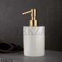 Bagno & Associati Carmen Дозатор настенный, керамика белая CR 128 51, хром глянец
