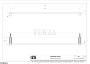 Gessi Incastri Держатель для банного полотенца 60 см 75503-720, никель глянец