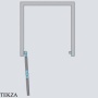 Radaway Nes 8 DWB Душевая дверь 80 см, правая R, 10079080-54-01R, черный матовый