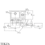 Kohler Undertone Мойка для кухни с двумя чашами K-3174-NA, нержавеющая сталь