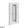 Gessi Jacqueline Полотенцедержатель для крепления на стекло, 45 см 77735-726, бронза Brushed