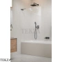 Radaway Modo QL SL PNJ II Шторка на ванну неподвижная одностворчатая 90 см, правая R, 10317090-92-01R, брашированная оружейная сталь