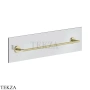 Gessi INGRANAGGIO Полотенцедержатель для крепления на стекло, 60 см 63928-710, Brass PVD