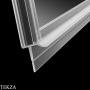 Radaway Torrenta DWJS Комплект неподвижных стенок душевой двери 2×37 см, 1320370-01-01, хром глянец