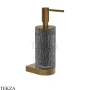 Gessi Incastri Дозатор для мыла настенный, Light smoke 75413-791, бронза Deep