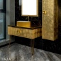 ARMADI ART LUCIDO Столешница 81 см 853-080-GF, золотая поталь