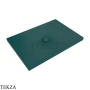 Flaminia Water Drop душевой поддон 100×70×5,5 см, петроль Petrolio матовый