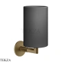 Gessi ANELLO Стакан настенный, композит черный 63708-791, Deep Bronze Br. PVD