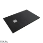 Flaminia CM3 Stone поддон душевой керамический 80×120×3 см, чёрный Nero матовый