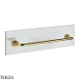 Gessi VENTI20 Полотенцедержатель для крепления на стекло, 45 см 65513-246, Gold PVD