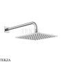 Gessi RILIEVO Верхняя душевая лейка с кронштейном 59158-031, Хром глянец