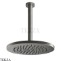 Gessi 316 SHOWER Верхняя душевая лейка D21,8 с креплением 54151-239, Steel Brushed
