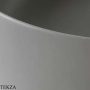 ArtCeram Won раковина подвесная и накладная The.Saniglaze с боковой площадкой WNL004 60 34, Gravel матовый