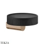 Gessi RILIEVO Мыльница настенная, композит черный 59502-030, Copper глянец