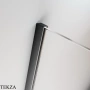 Radaway Furo SL PND II Шторка на ванну 63,8 см, левая, 10309638-92-01L, брашированная оружейная сталь
