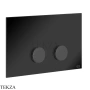 Gessi ANELLO Клавиша смыва для инсталляции SANIT, Villeroy&Boch 54631-706, Black Metal PVD