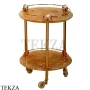 Migliore Cristalia SWAROVSKI Туалетный столик на колесиках 16818, хром глянец